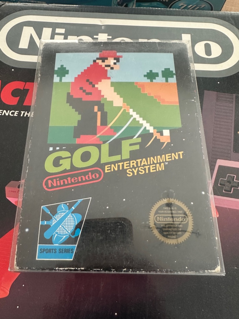 Nintendo Golf NES Original Black Box Game